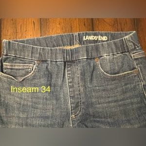 Eddie Bauer midrise  PULL-ON SKINNY JEAN JEGGING SKINNY 8 TALL